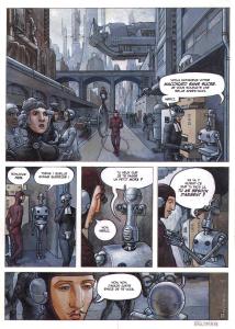 NATHANAELLE : Planche originale 1 en couleur du tome 1 de Nathanaelle