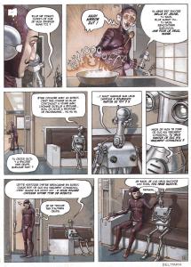 NATHANAELLE : Planche originale 6 en couleur du tome 1 de Nathanaelle