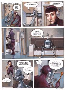 NATHANAELLE : Planche originale 7 en couleur du tome 1 de Nathanaelle