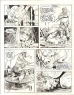 NOTRE DAME DE PARIS : Planche originale 17 grand format de l'album Notre Dame de Paris par Paul  Gillon