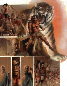 CONAN : Planche originale 18 de Conan le Cimmerien  Tome 11