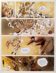 HUMPHREY DUMBAR : Planche originale 24 de Humphrey Dumbar le Croquemitaine