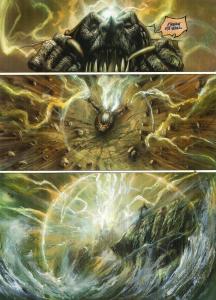 KORRIGANS : Planche originale 34 de Korrigans Tome 4 - le seigneur du chaos