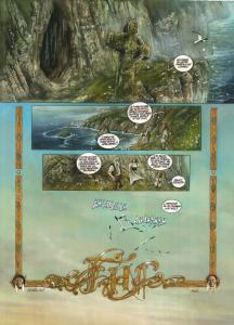 KORRIGANS : Planche originale 46 de Korrigans Tome 4 - le seigneur du chaos