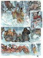 FANG : Planche originale 33 du tome 1 Chasseuse de d�mons - FANG par Henrichon