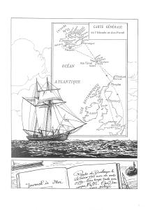 LE COEUR EN ISLANDE : Planche originale 1 de la serie LE COEUR EN ISLANDE du tome 2 par MAKYO