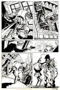 PINOCCHIO : Planche originale 15 de PINOCCHIO par Philippe FOERSTER