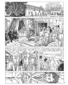 LES PIERRES ROUGES : Planche originale 17 de la s�rie LES PIERRES ROUGES par MAKYO