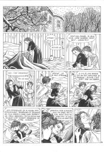 LES PIERRES ROUGES : Planche originale 21 de la s�rie LES PIERRES ROUGES par MAKYO