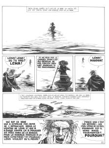LE COEUR EN ISLANDE : Planche originale 59 de la s�rie LE COEUR EN ISLANDE du tome 1 par MAKYO