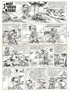 VALENTIN le vagabond : Planche originale 1 de VALENTIN LE VAGABOND - Aux fous