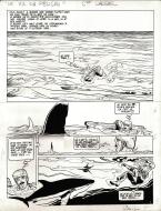 CAPITAINE SABRE : Planche originale 1 du tome 1 de la s�rie CAPITAINE SABRE - l'histoire courte