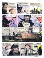 LE GOULAG : Planche originale 13 du tome 14 LE GOULAG - Danse avec les fous par Dimitri