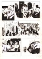 JORGE LUIS BORGES : Planche originale 41 de la s�rie JORGE LUIS BORGES par Lucas NINE