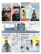LE GOULAG : Planche originale 15 du tome 14 LE GOULAG - Danse avec les fous par Dimitri