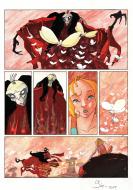 LA GRANDE OMBRE : Planche originale 17 + crayonn� pr�paratoire du tome 2 de la s�rie LA GRANDE OMBRE par Christian GINE