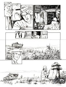 LAOWAI : Planche originale 2 de LAOWAI Tome 2. La Bataille de Dagu par Xavier BESSE