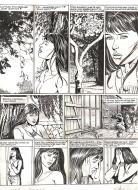 Divers : Planche originale 21- 6 jours et mourir - par Viviane Nicaise