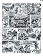 IZNOGOUD : Planche originale 3 + crayonn�e du tome 31 de la s�rie IZNOGOUD - Moi, calife... par Nicolas TABARY