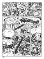 META-BARON : Planche originale 3 META-BARON Tome 4 - Simak le transhumain par Niko HENRICHON