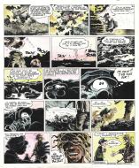 LE GOULAG : Planche originale 3 du tome 4 LE GOULAG -Les Rois du P�trole par Dimitri