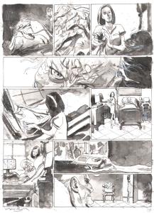 LE CRI : Planche originale 36 - LE CRI par LAVAL NG