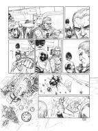 META-BARON : Planche originale 36 META-BARON Tome 3 - Orne-8 le techno-cardinal par Niko HENRICHON