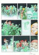 LA GRANDE OMBRE : Planche originale 37 + crayonn� pr�paratoire du tome 2 de la s�rie LA GRANDE OMBRE par Christian GINE