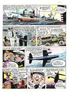 LE GOULAG : Planche originale 40 du tome 11 LE GOULAG - Exocet nous voil� ! par Dimitri