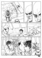 META-BARON : Planche originale 8 META-BARON Tome 4 - Simak le transhumain par Niko HENRICHON