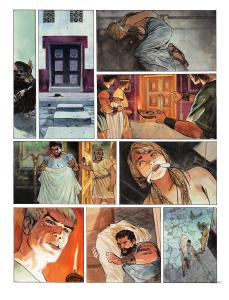 POMPEI : Planche originale 20 POMP�I Tome 1 ASSA avec son crayonn�
