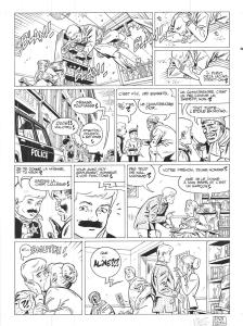 RIC HOCHET : Planche originale 29 de Ric Hochet (Les nouvelles enquetes de) Tome 5