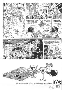 RIC HOCHET : Planche originale 46  Les Nouvelles Aventures de Ric Hochet - Dead Sugar