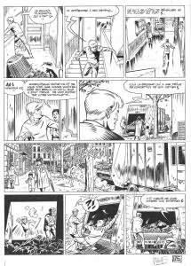 RIC HOCHET : Planche originale 25  Les Nouvelles Aventures de Ric Hochet - Dead Sugar
