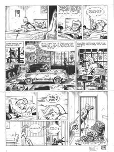 RIC HOCHET : Planche originale 24 Les Nouvelles Aventures de Ric Hochet - Dead Sugar