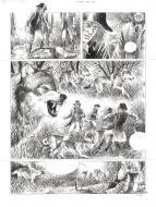 ORVAL : Planche originale 76 d'ORVALpar Jean-Claude SERVAIS.