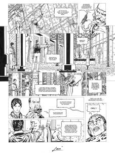 SHERLOCK HOLMES : Planche originale 35 du tome 2 de Sherlock Holmes & Le N�cromicum 