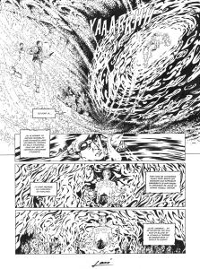 SHERLOCK HOLMES : Planche originale 37 du tome 2 de Sherlock Holmes & Le N�cromicum 