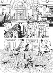 SHERLOCK HOLMES : Planche originale 32 du tome 1 de Sherlock Holmes & Les Voyageurs du Temps 