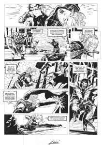 SHERLOCK HOLMES : Planche originale 36 du tome 2 de Sherlock Holmes & Les Voyageurs du Temps  