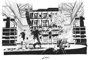 SHERLOCK HOLMES : Planche originale 38 du tome 2 de Sherlock Holmes & Les Voyageurs du Temps 