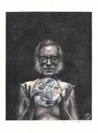 Divers : Illustration originale pour le centenaire d'Isaac Asimov par Eugenio SICOMORO
