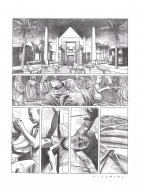 LES DEUX COEURS DE L'EGYPTE : Planche originale 1 du tome 2 des DEUX COEURS DE L'EGYPTE - Le petit dieu -