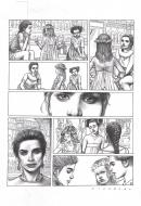 LES DEUX COEURS DE L'EGYPTE : Planche originale 6 du tome 2 des DEUX COEURS DE L'EGYPTE - Le petit dieu -