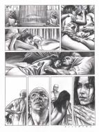 LES DEUX COEURS DE L'EGYPTE : Planche originale 8 du tome 2 des DEUX COEURS DE L'EGYPTE - Le petit dieu -