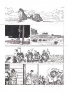 LE SACRIFICE DES AIGLES  : Planche originale 12 du SACRIFICE DES AIGLES par Eugenio SICOMORO