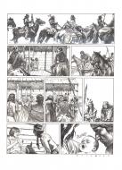 LE SACRIFICE DES AIGLES  : Planche originale 13 du SACRIFICE DES AIGLES par Eugenio SICOMORO