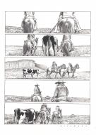 LE SACRIFICE DES AIGLES  : Planche originale 3 du SACRIFICE DES AIGLES par Eugenio SICOMORO