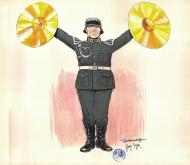 Divers : Illustration originale - Timbalier allemand -  par DIMITRI
