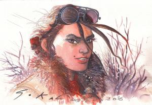 SYBERIA : SYBERIA Illustration de Kate Walker Paris Game Week 2016